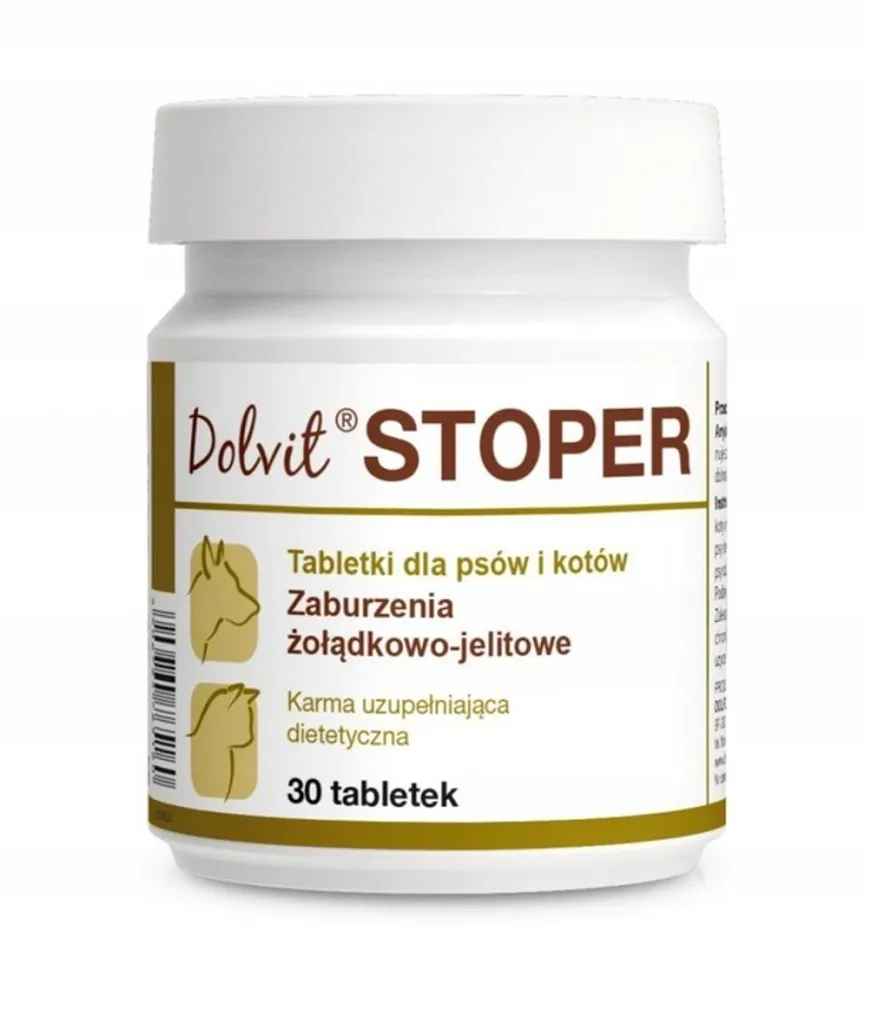 Dolvit Stoper 30 cpr Dolfos: Benessere Intestinale Naturale Cane Gatto
