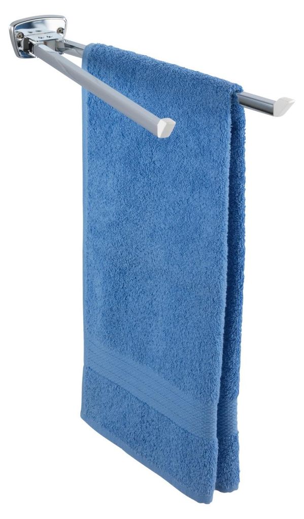 WENKO Handtuch Halter Edelstahl Stangen Ständer Wand BASIC Produktbild 