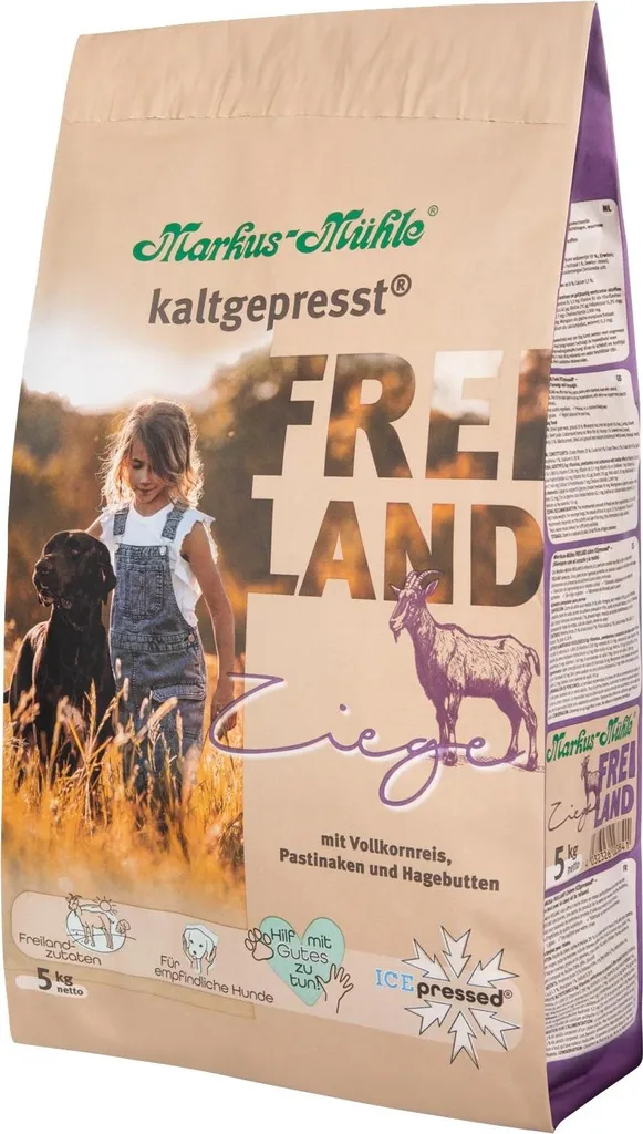 Nourriture naturelle Markus Mühle Freiland Ziege 5kg à la viande de chèvre