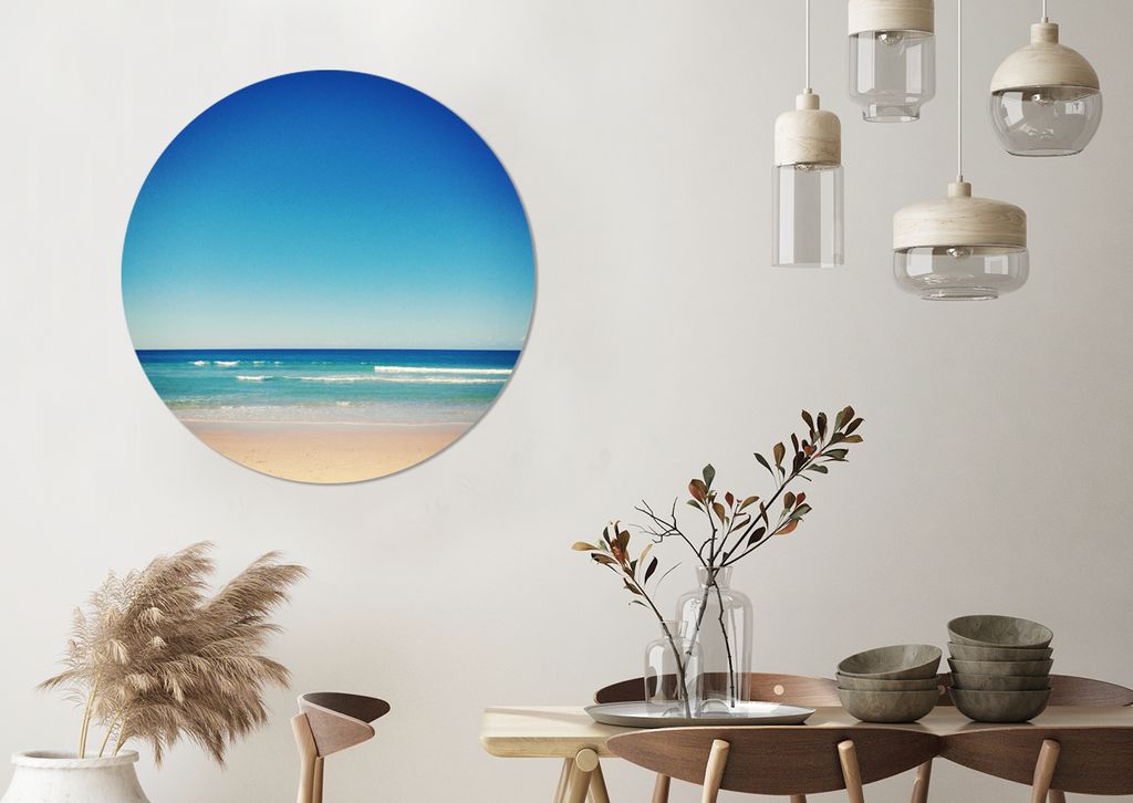 MuchoWow - Tapetenkreis - Wandbild rund - Schlafzimmerdekoration - Wanddeko - runde Tapete - Kunst für zu Hause