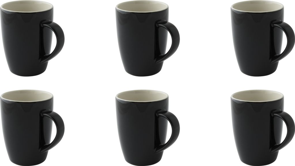 Palmer Colors Becher, 18 cl, schwarz Porzellan, Tasse, Produktbild 