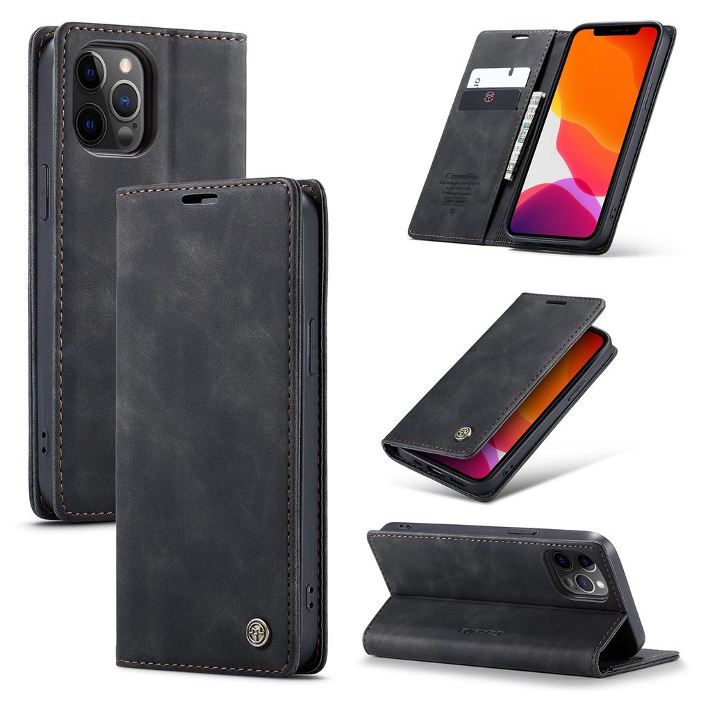 Caseme Handyhülle für Iphone iPhone 12 / 12 Pro-Schwarz Produktbild 