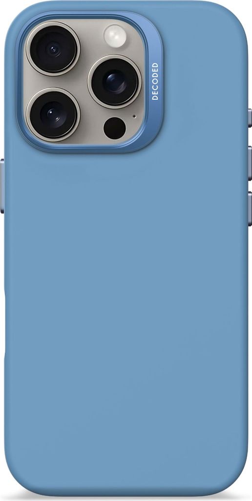 Decoded AntiMicrobial Silicone Backc. iPhone 16 Pro Light Produktbild 