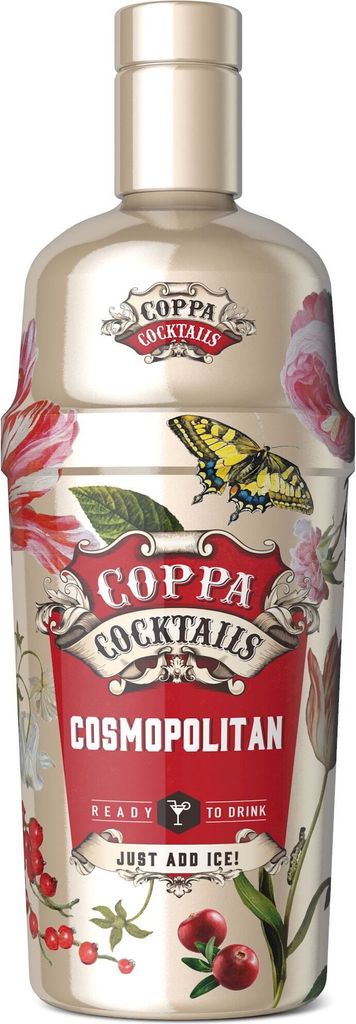 Coppa Cocktails Cosmopolitan 10 Vol. Prozent fruchtig Flasche 700ml