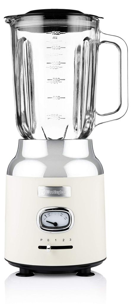 Westinghouse Blender Retro Collectie – vanillewit – 1,5 Productafbeelding 