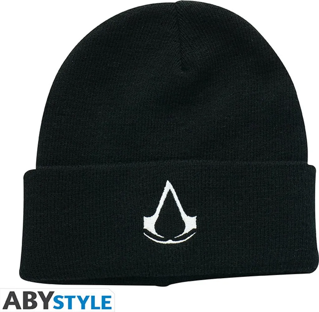 Bonnet Assassin's Creed Crest avec écusson logo vêtement geek souple