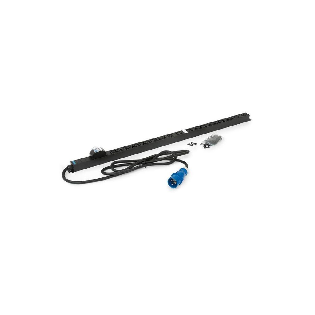 Triton RAB-PD-X53-A1 Vertikale Steckdosenleiste 20x C13, 4x C19, CEE 32A Stecker