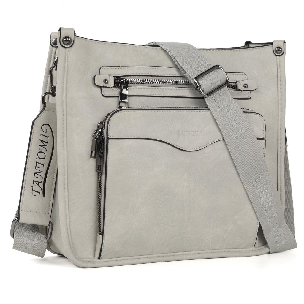 Umhängetasche Damen, Handtasche Damen mittelgroß, Produktbild 