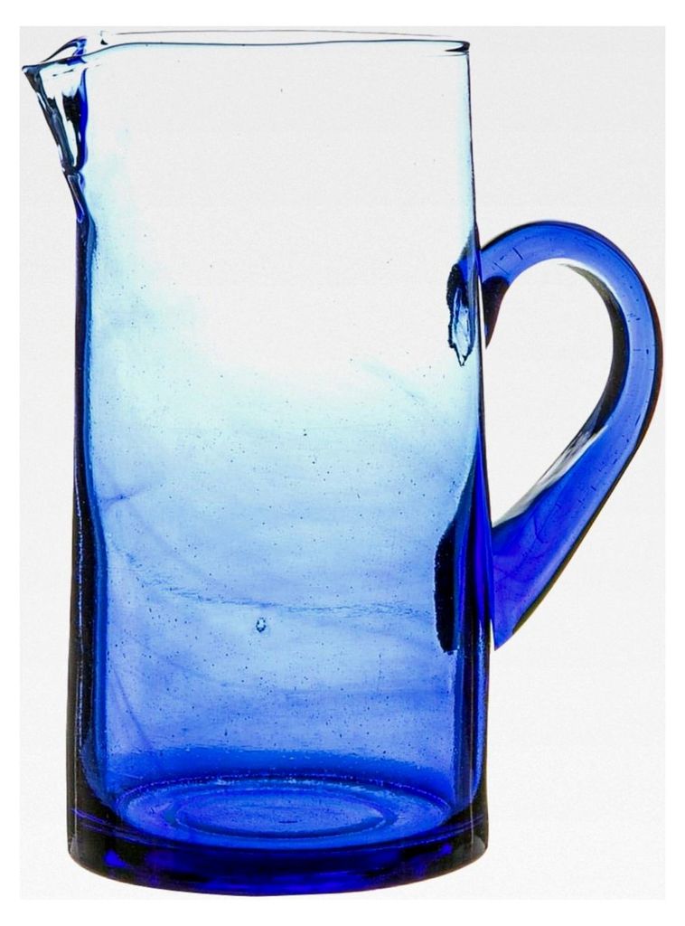 Jebel Recyclingglas Krug - 1L - Blau