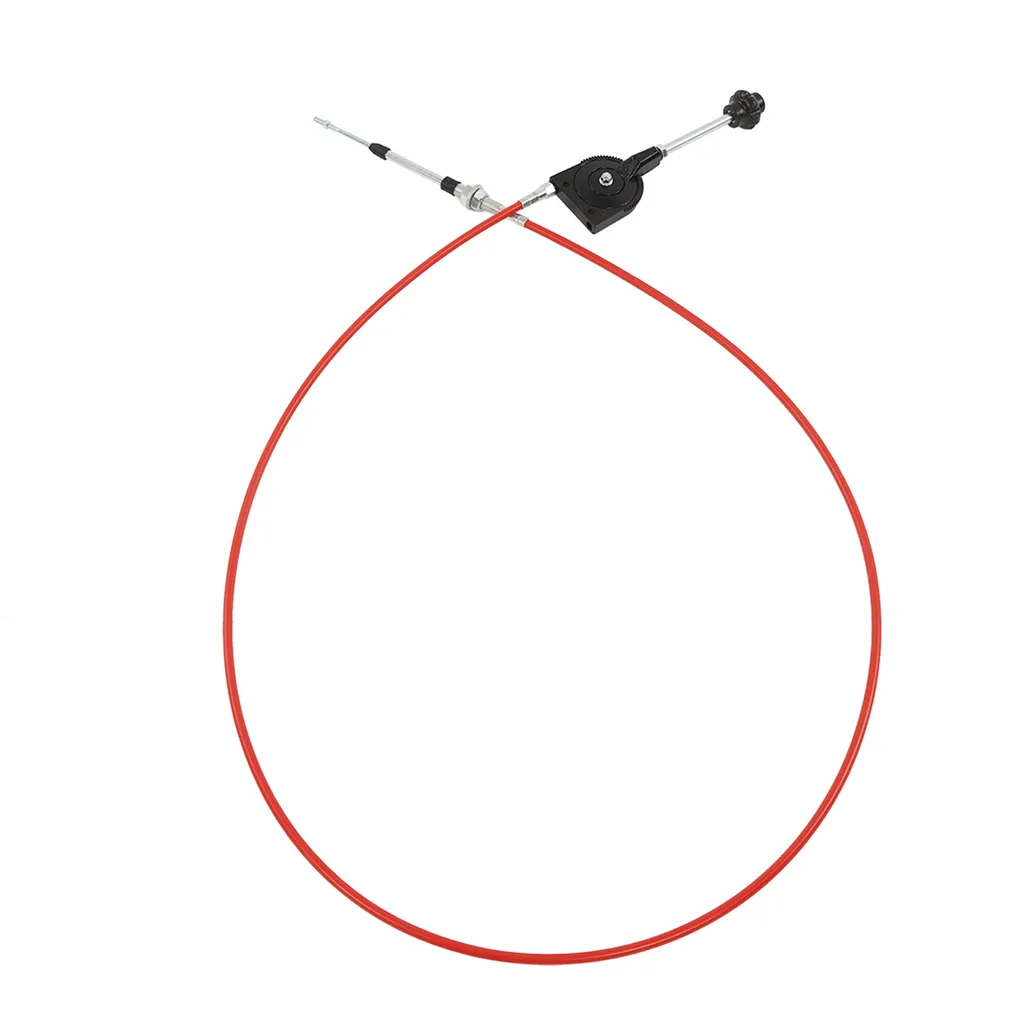 Câble d'accélérateur de pelleteuse en acier inox avec fixation 10mm