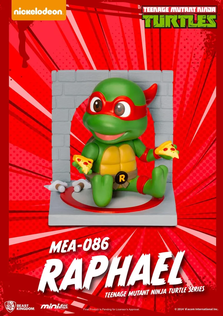 Pack de Figurines TMNT à Collectionner - Modèles Mini Egg Attack - 16