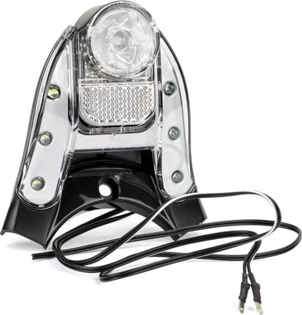 Phare vélo LED Axa SL-6 de 15 Lux avec catadioptre et support intégré