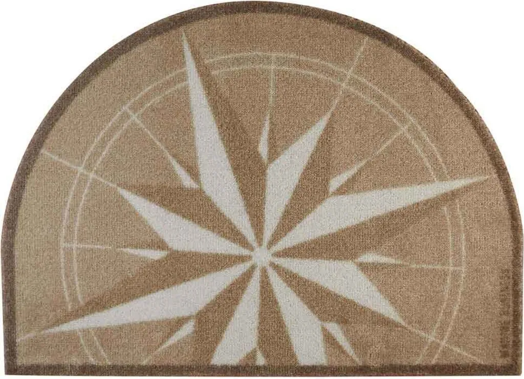 Tapis de Cabine Antidérapant Rosewind Marron 70 x 50 cm Marine Business