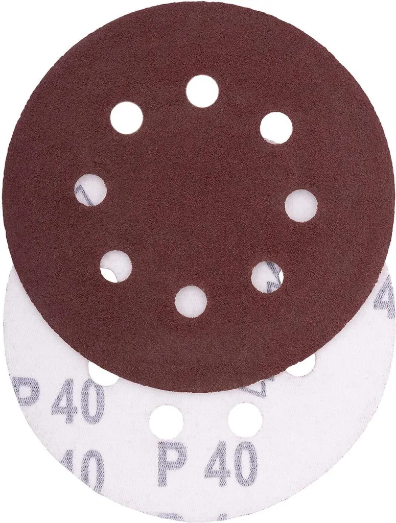 Papier abrasif P40 pour enlever vernis et rouille rapidement lot de 40 pces