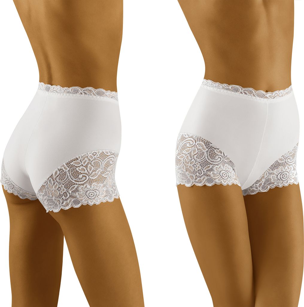 Wolbar Hochwertige Damen Shorts WB29 , weiß, M