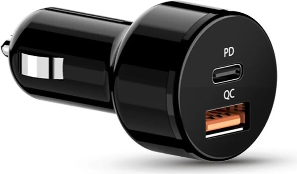 Hama – Alimentatore/caricabatterie da auto, uscita USB Type-C, 3 ampere, nero