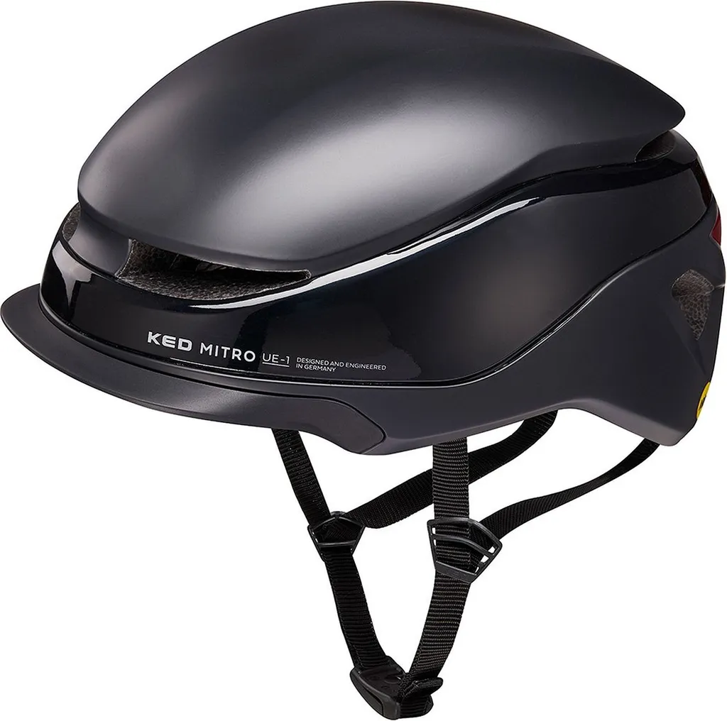 Casque Vélo Urbain KED Mitro UE-1 avec Système MIPS et Réglage BOA Noir