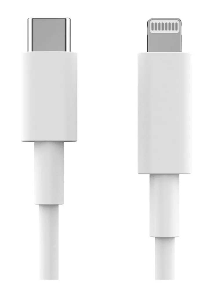 2GO Cavo dati USB da Type-C 3.1 a Lightning da 1 m, bianco