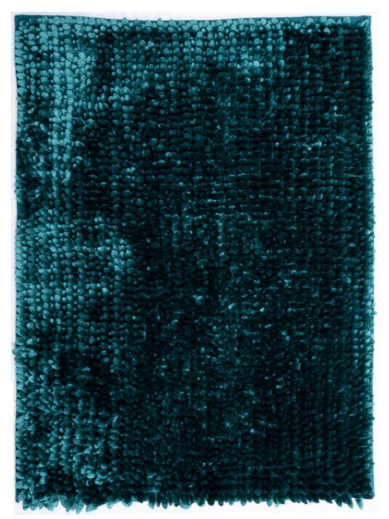 40x60 cm Koupelnová předložka Chenille Velvet zelená Obrázek produktu 