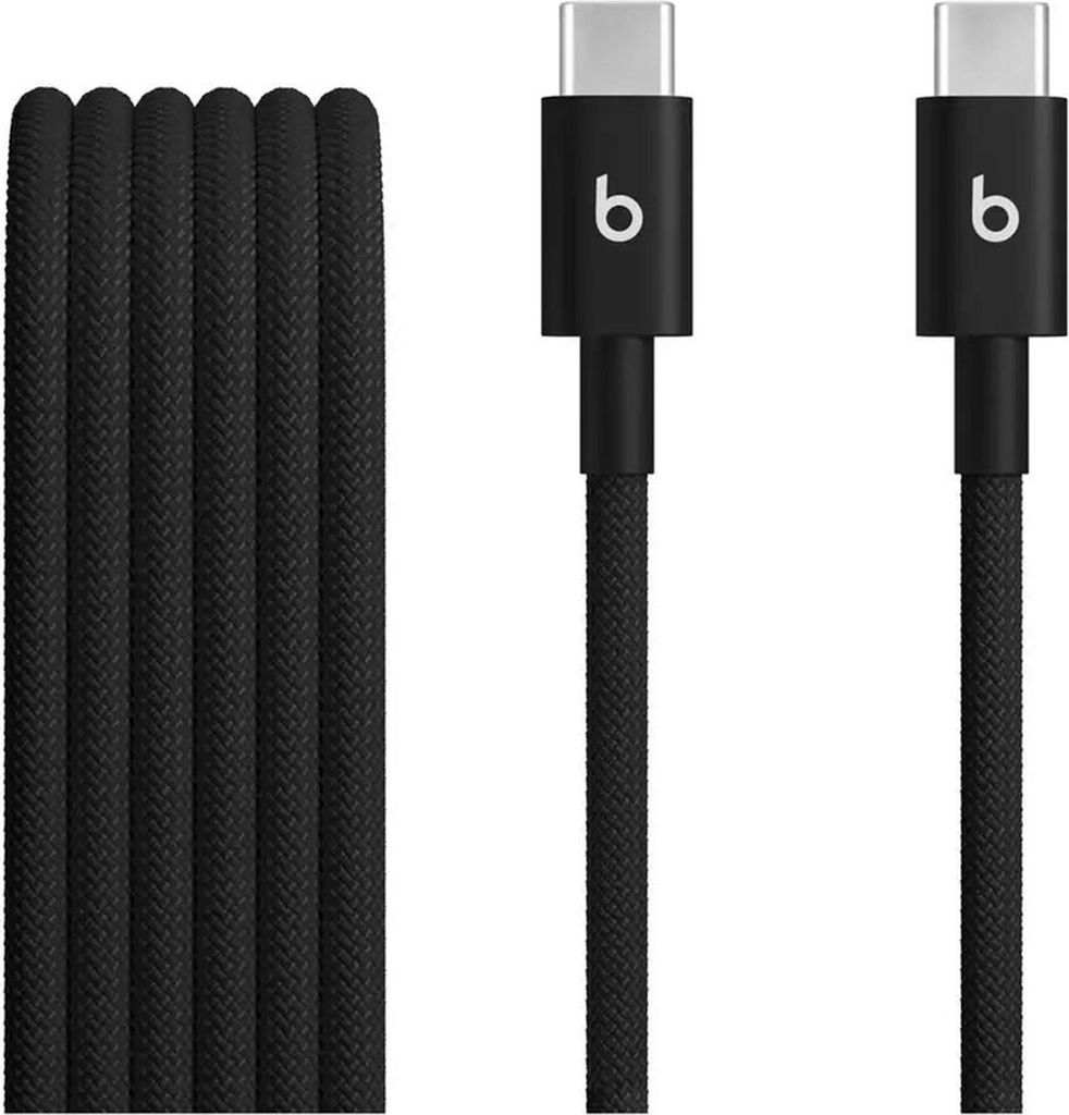 Apple Beats USB-C auf USB-C gewebtes Kabel (1,5m) - Bolt Schwarz