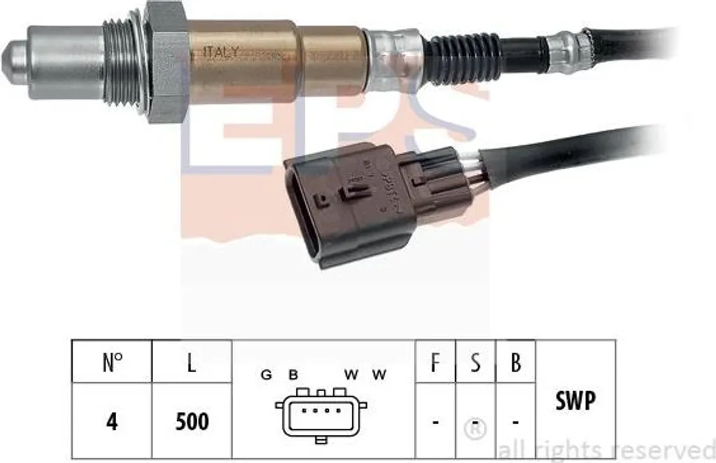 Sonde lambda de diagnostic automobile pour moteur dacia renault