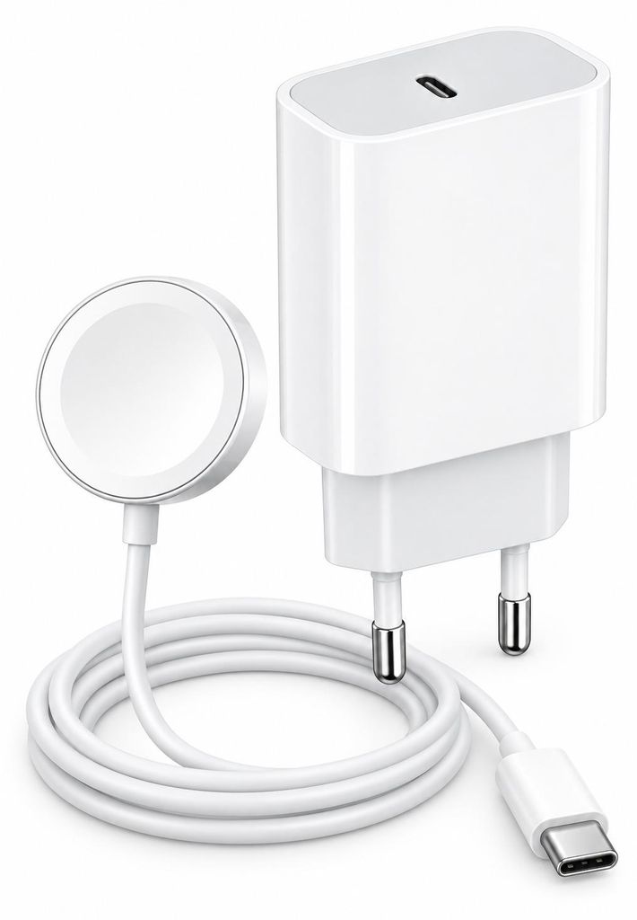 Ventarent 20W USB-C Ladeset für Apple Watch mit Ladekabel Produktbild 