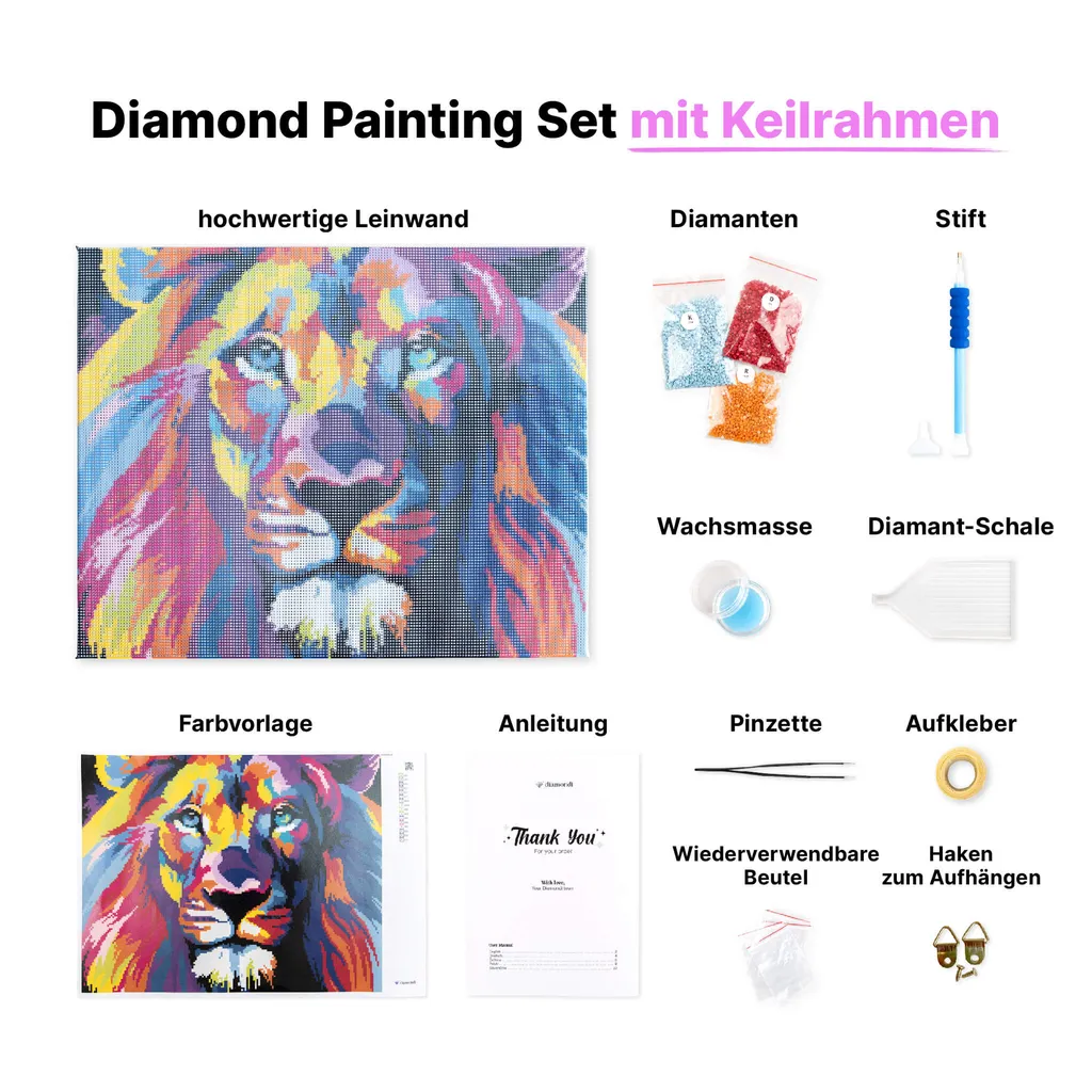 Pittura Diamanti Zuty Girasole 40x50 cm - Quadro 5D con Telaio Incluso - 6