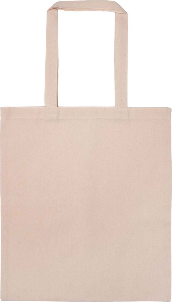 Colorations - Katoenen Totebag met 80 cm Handvat - 38 x 42 cm, 5st.