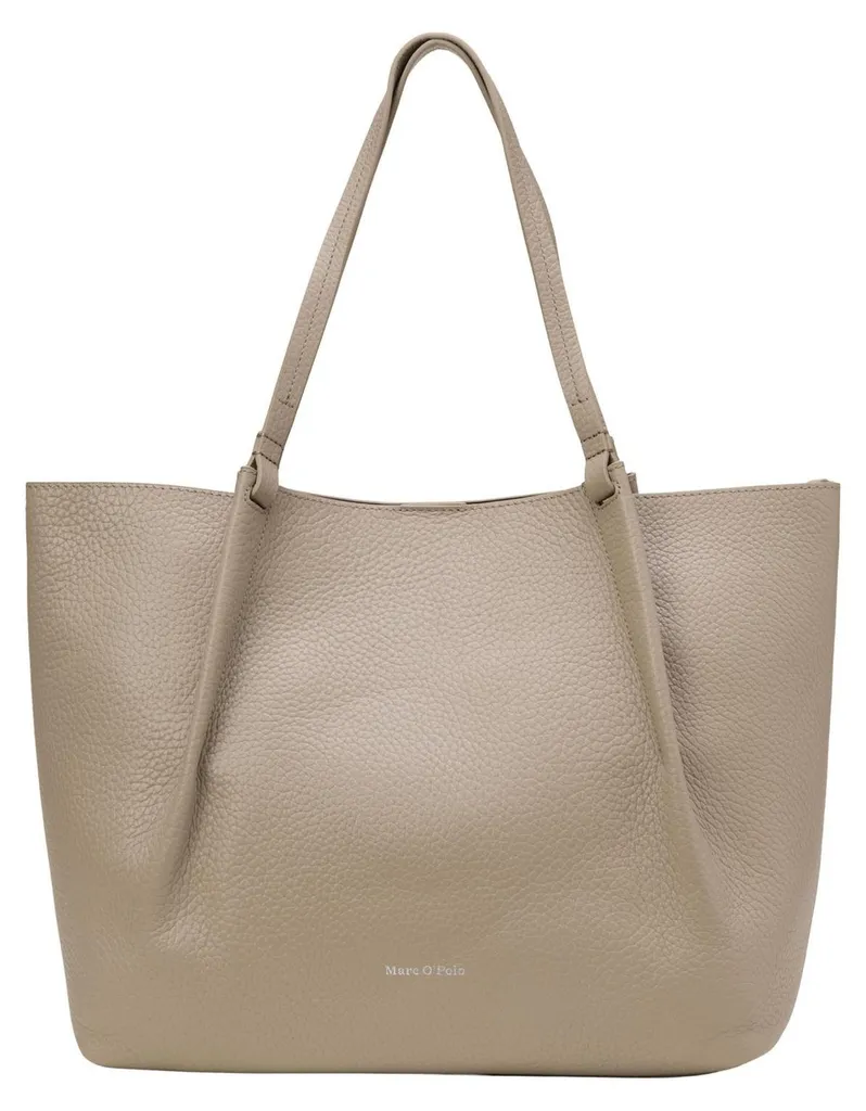 Sac Shopper Marc O'Polo Belli en Cuir Chalky Mauve Taupe Élégant