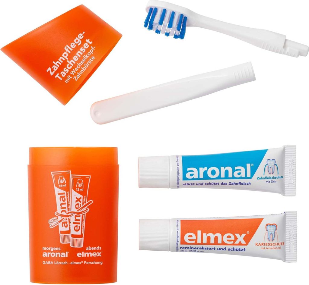 Aronal and Elmex Dental Care Travel Set 2x12ml Produktbild 2