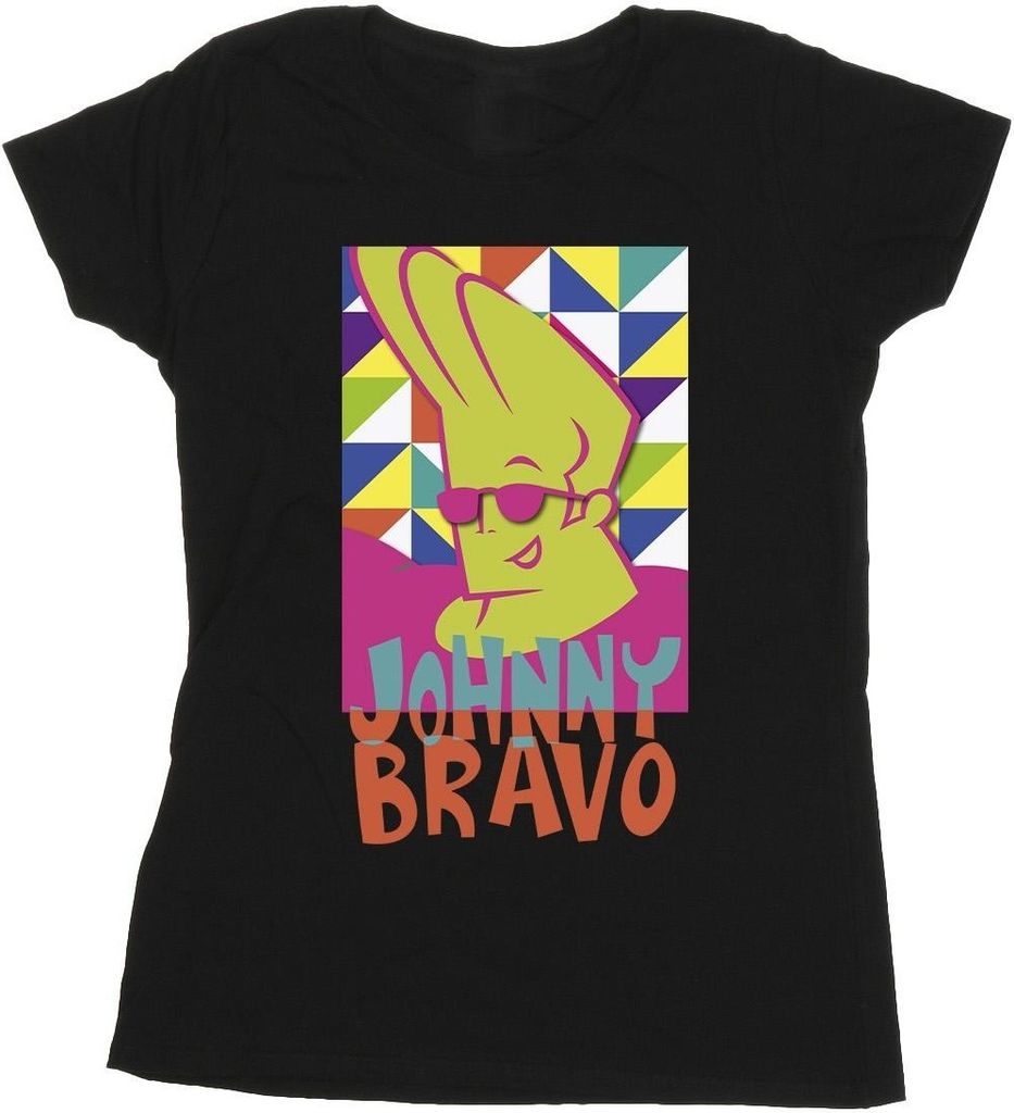 Johnny Bravo - T-Shirt für Damen BI24887 (XXL) (Schwarz) Produktbild 