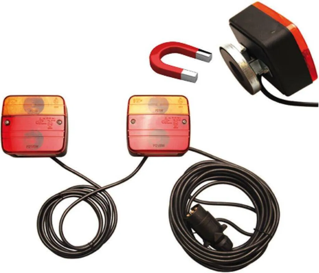 Lampes pendentifs avec support magnétique - Lot de 2 suspensions LED