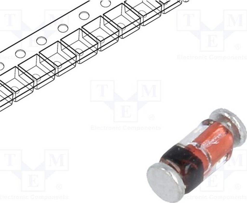 20x Diode: Schaltdiode SMD 4ns 100V 300mA Verpackung: Rolle,B LS4448 Universaldiod