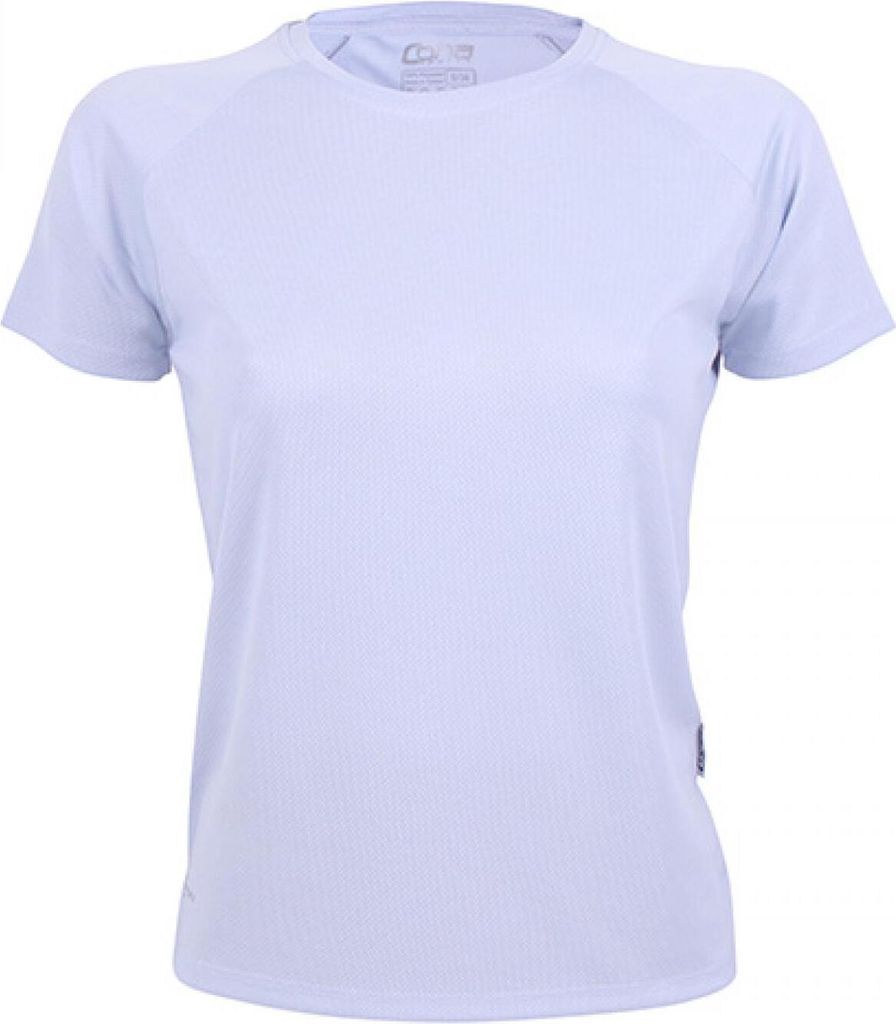 CONA SPORTS CSL01 | Damen Rainbow Ladies Tech Tee / - - Farbe: Ice Grey - Größe: S