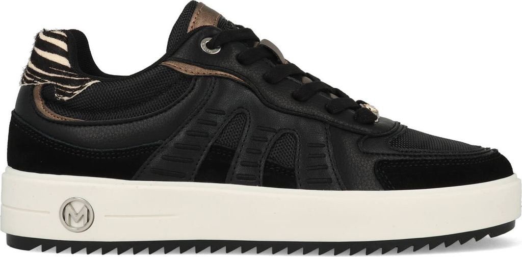 Mexx Persia Sneakers Laag - Zwart - Maat 37