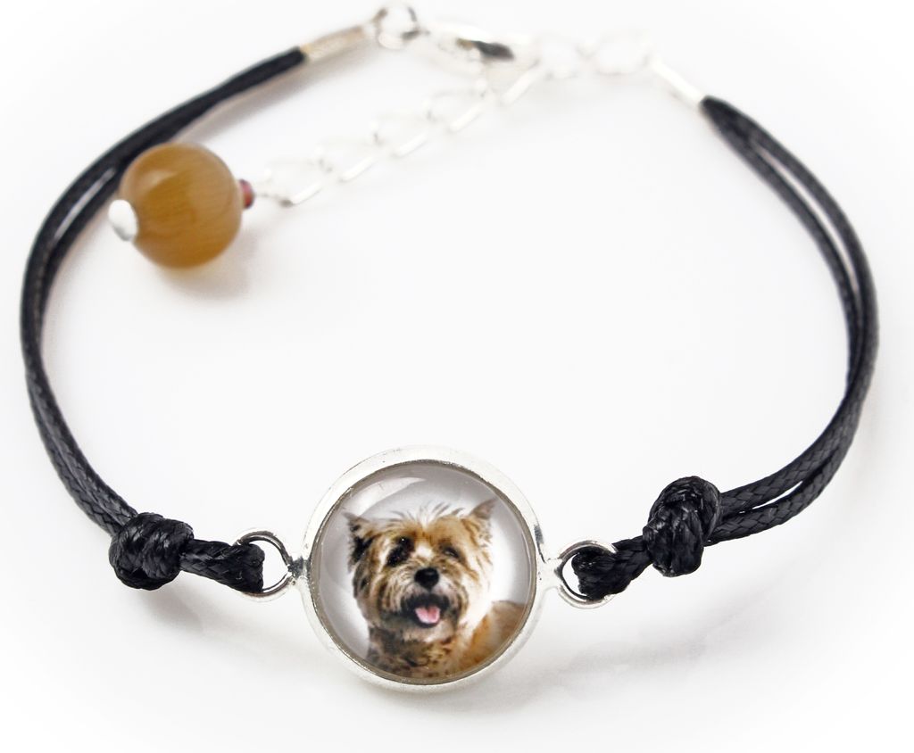 Cairn Terrier - Armband mit Ihrem Foto handgefertigt, einzigartiger Schmuck der Marke Art-Dog