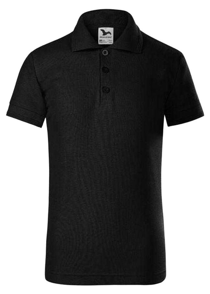 Malfini - Poloshirt für Kinder, Piqué PP11369 (146) (Schwarz)