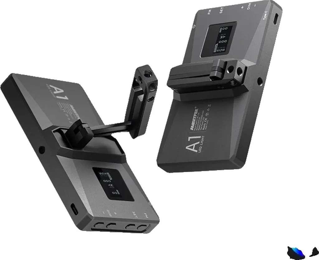 Faretto LED RGB Smart 2500K-8500K per YouTube e TikTok - Metallo