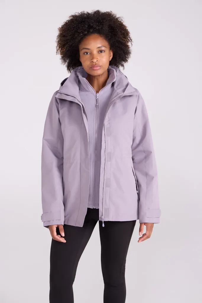 Giacca Donna 3 in 1 Mountain Warehouse Fell II 46 DE - Impermeabile