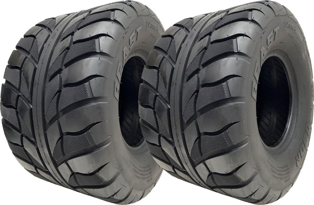 20x11.00-9 (275/50-9) OBOR Beast 6ply Tubeless-Reifen 46N Straßenzulassung (2er Set)