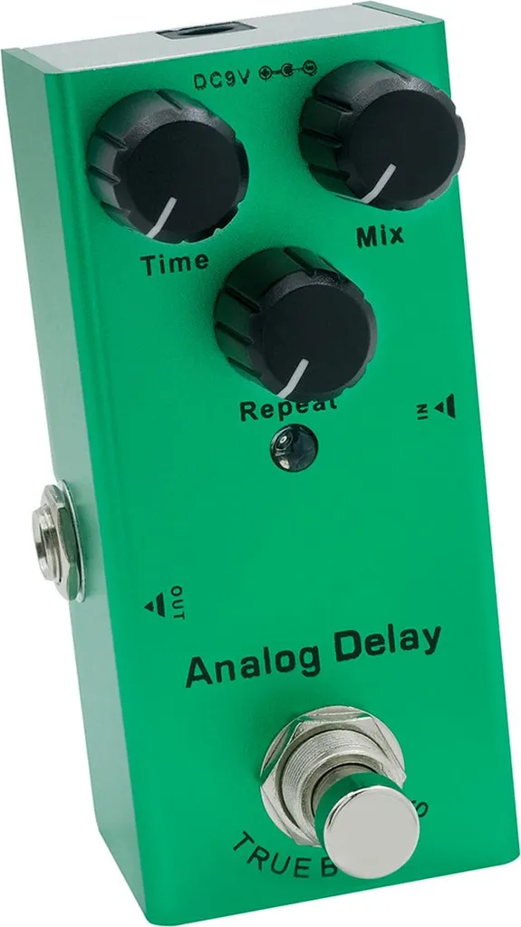 Pédale Delay IRIN EF-10 pour Guitare : Effet Analogique Ultra Compact