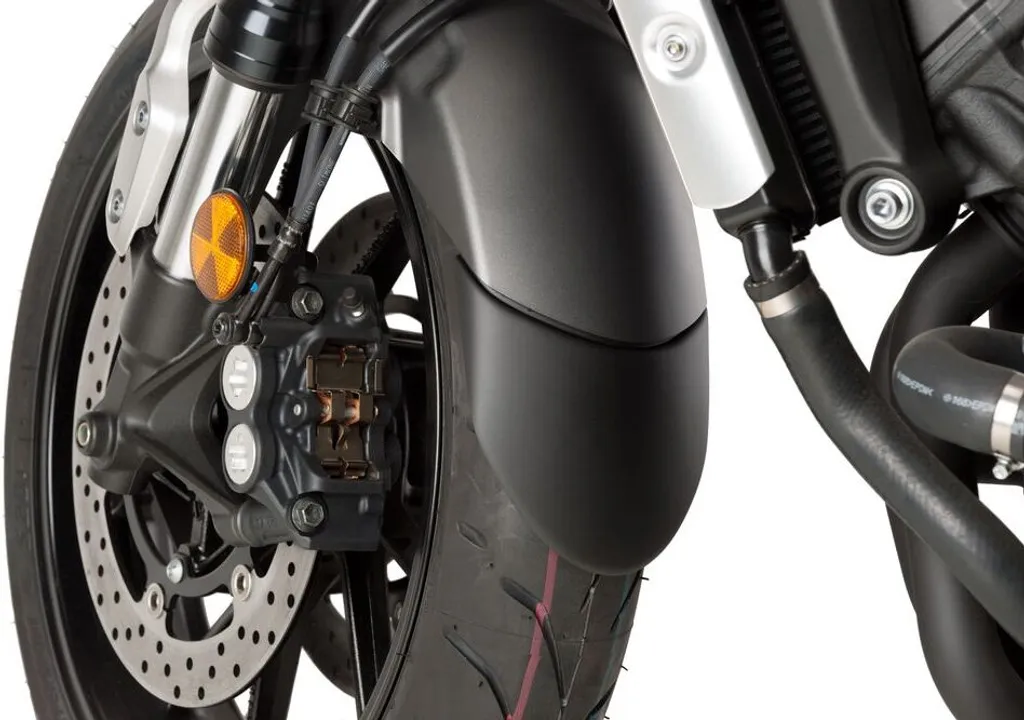 Bavette de garde-boue avant pour YAMAHA XSR900 PUIG 9184N couleur Noir