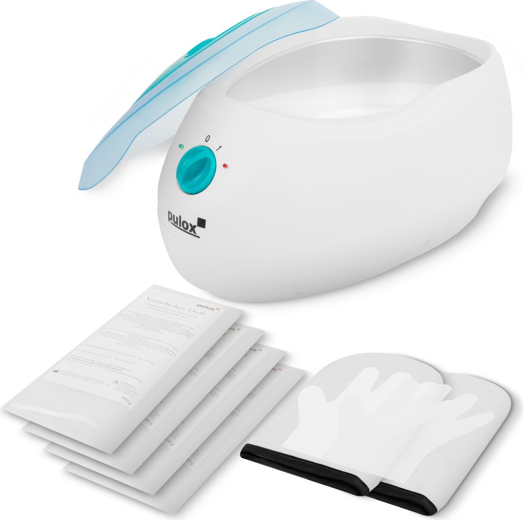 Pulox Paraffin Wachsbad Paraffinbad + 4x Wachs Produktbild 