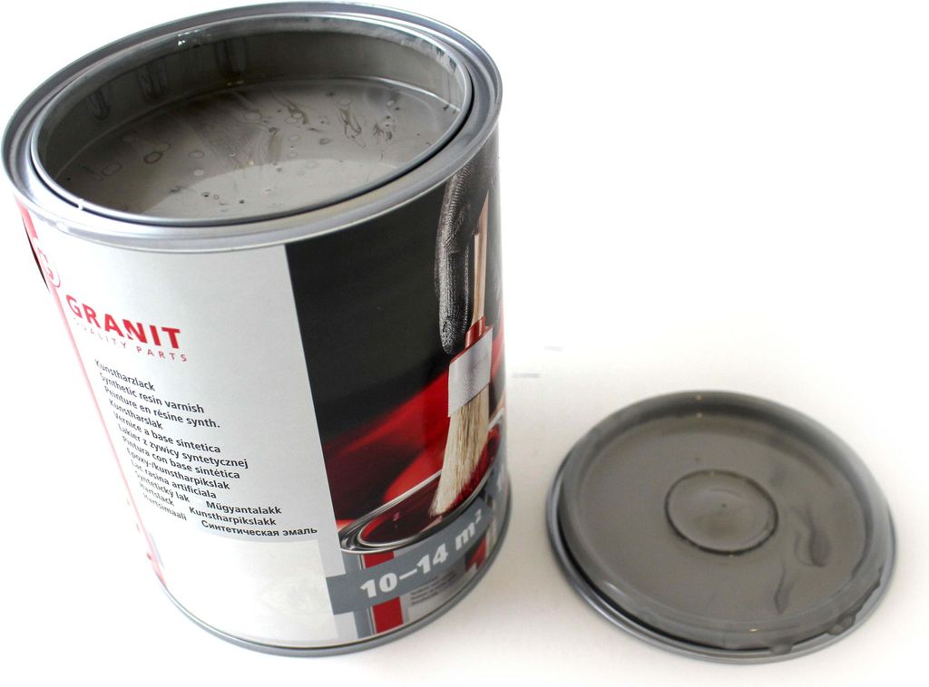 Lack Warngrau RAL 7004 NOPOLUX WILCKENS GRANIT 1 l Dose