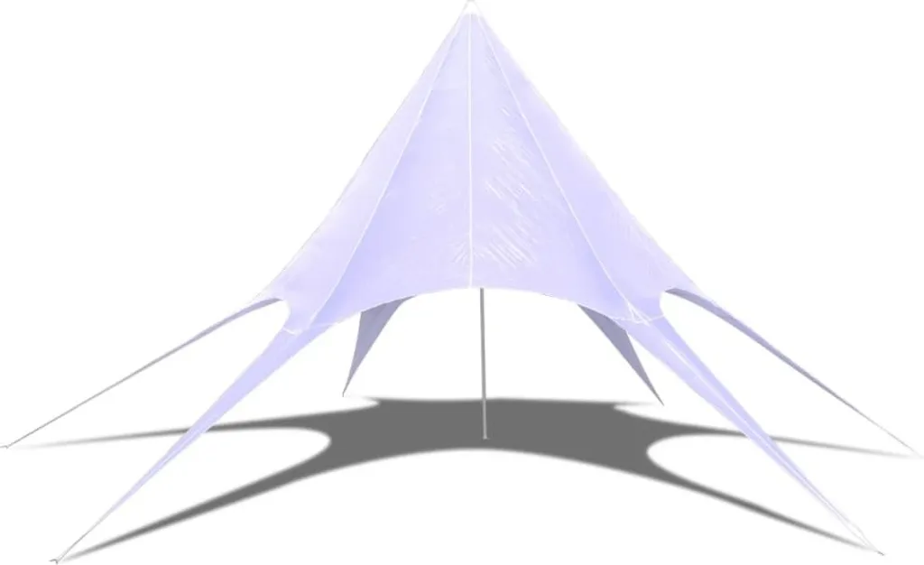 Pavillon de jardin 10m Hexagon Stern avec toile résistante aux UV - XL