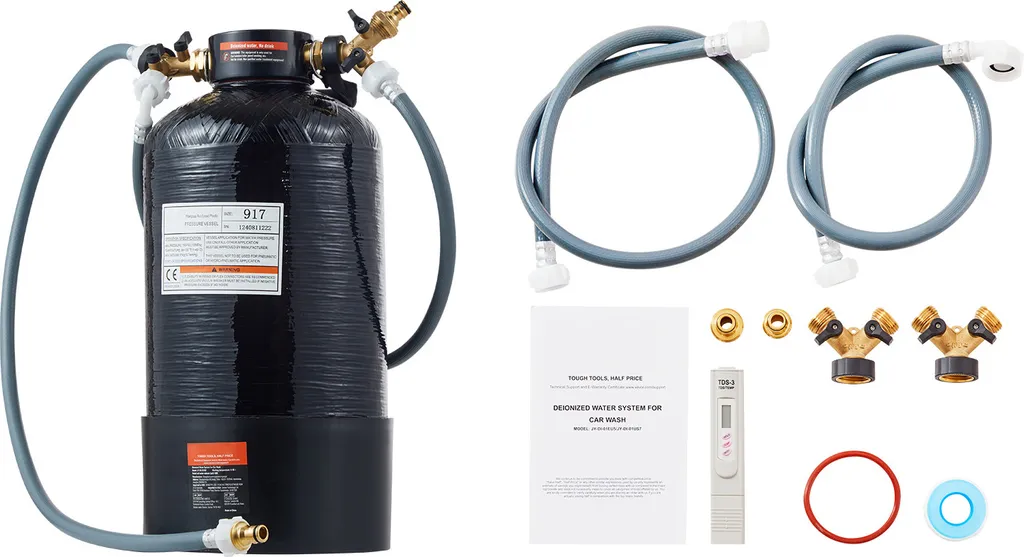 SucceBuy Sistema Acqua Deionizzata: Lavaggio Auto Senza Macchie Premium