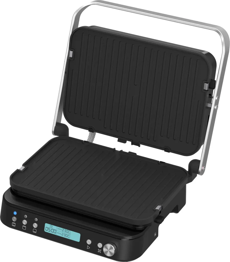 Gril de Table Siguro CG-S500B idéal pour Grillades et Sandwichs Maison