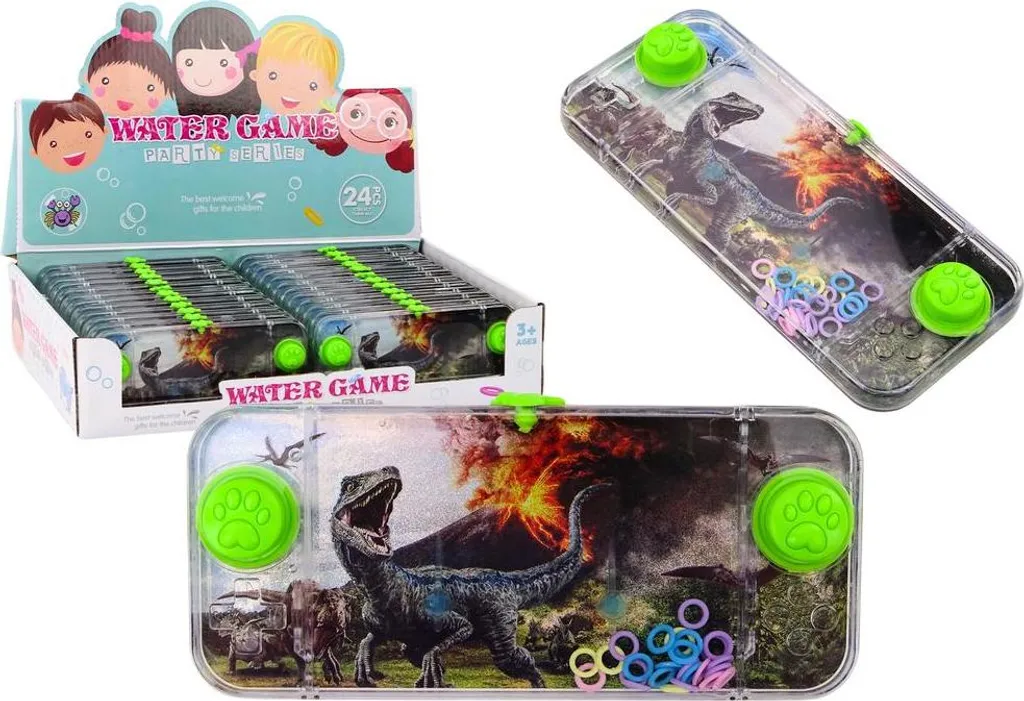 Console Pad Acqua Dinosauro Carnotaurus - Gioco Educativo Manuale Verde