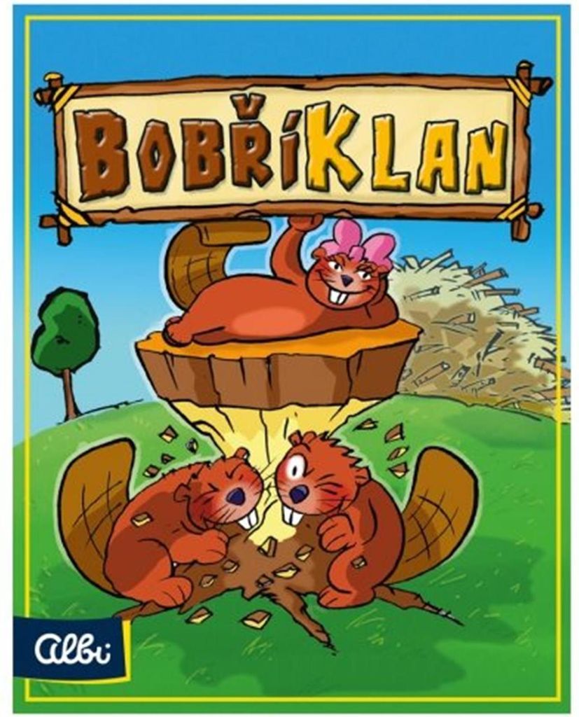 Biberclan Kartenspiel für Kinder, tschechische Ausgabe, 2-6 Spieler, ab 7 Jahren