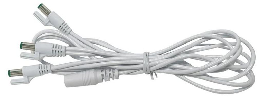 Ext. Cable 3-output Type U W 12x4x18 cm Kersthuisje LEMAX Productafbeelding 
